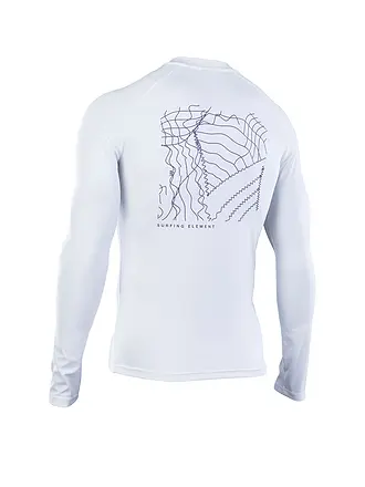 ION | Rashguard da uomo | weiss